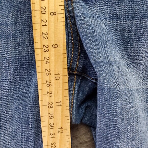 Universal Thread Jeans Womens 8/29 Short Blue High Rise Skinny Stretch - Picture 6 of 10